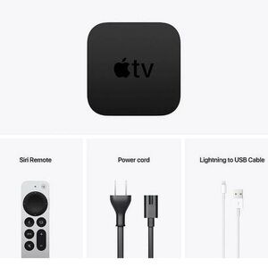 Apple TV 4K Internet TV, 32 GB HDD, Wireless LAN (2nd Generation)